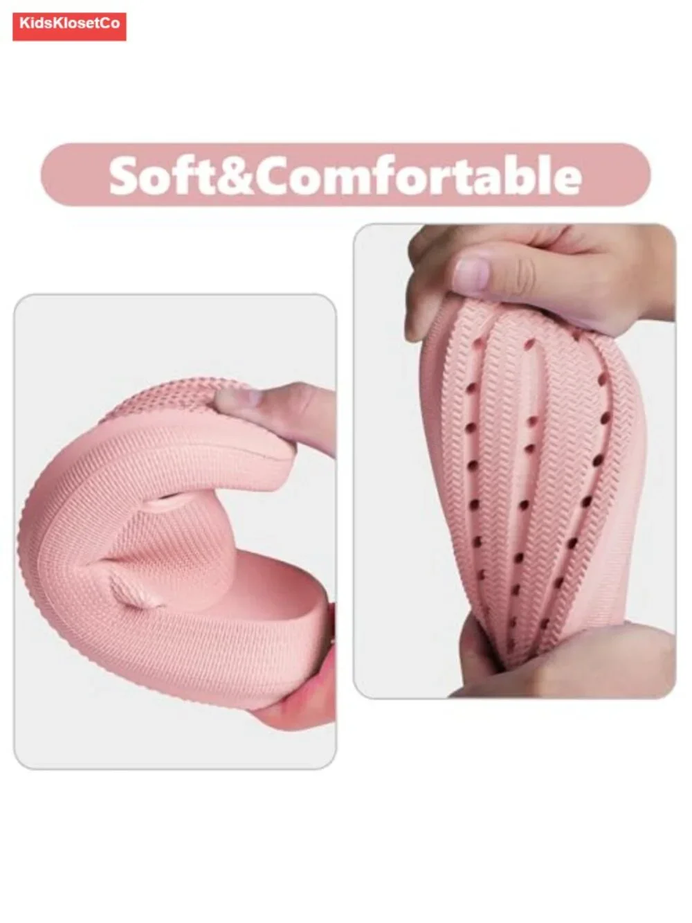Cloud Slides Thick Sole Non-Slip Quick Drying Bathroom Shower Sandals Summer